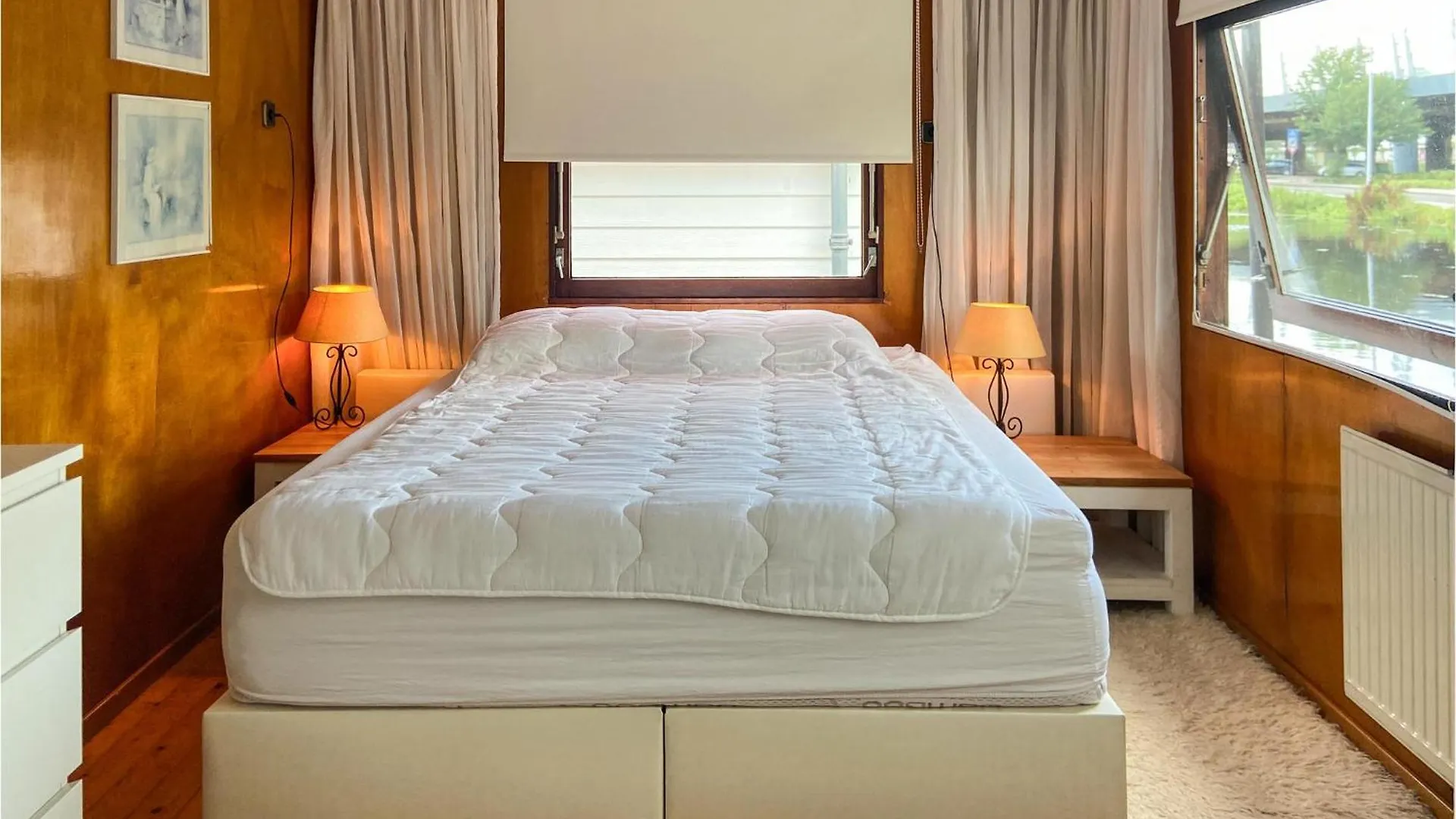 بوتيل Beautiful Ship-Boat In Rotterdam With Wifi And 2 Bedrooms هولندا